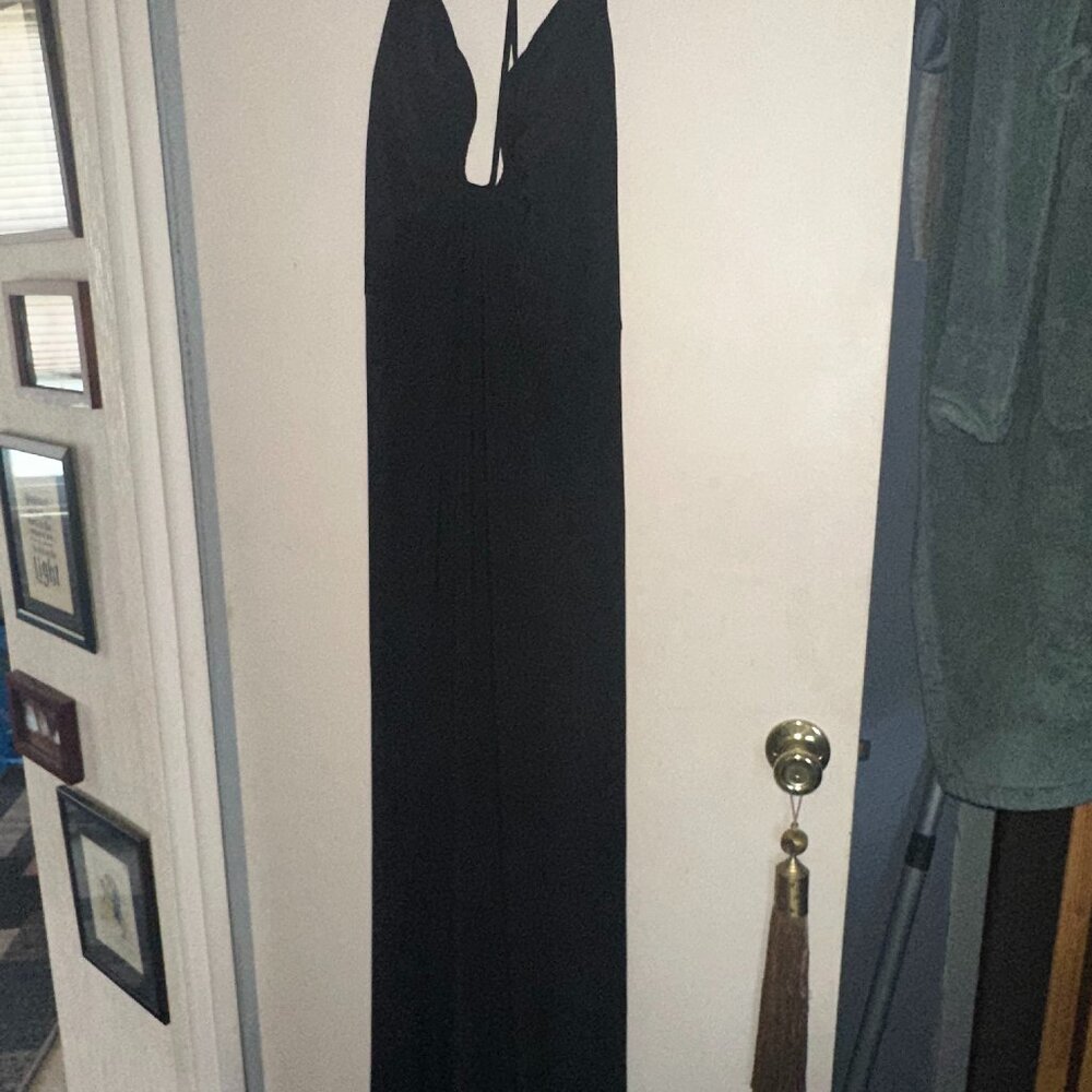 LBD express black formal dress sz M